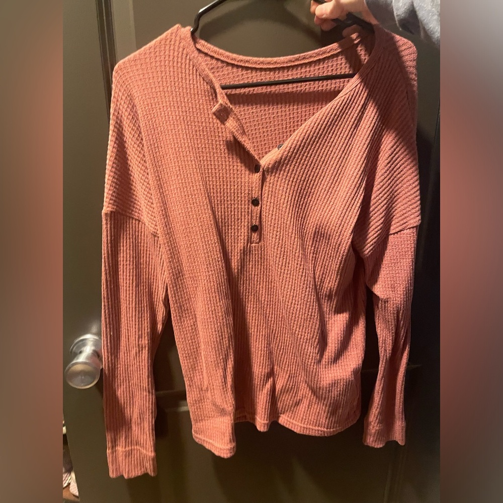 Pink sweater